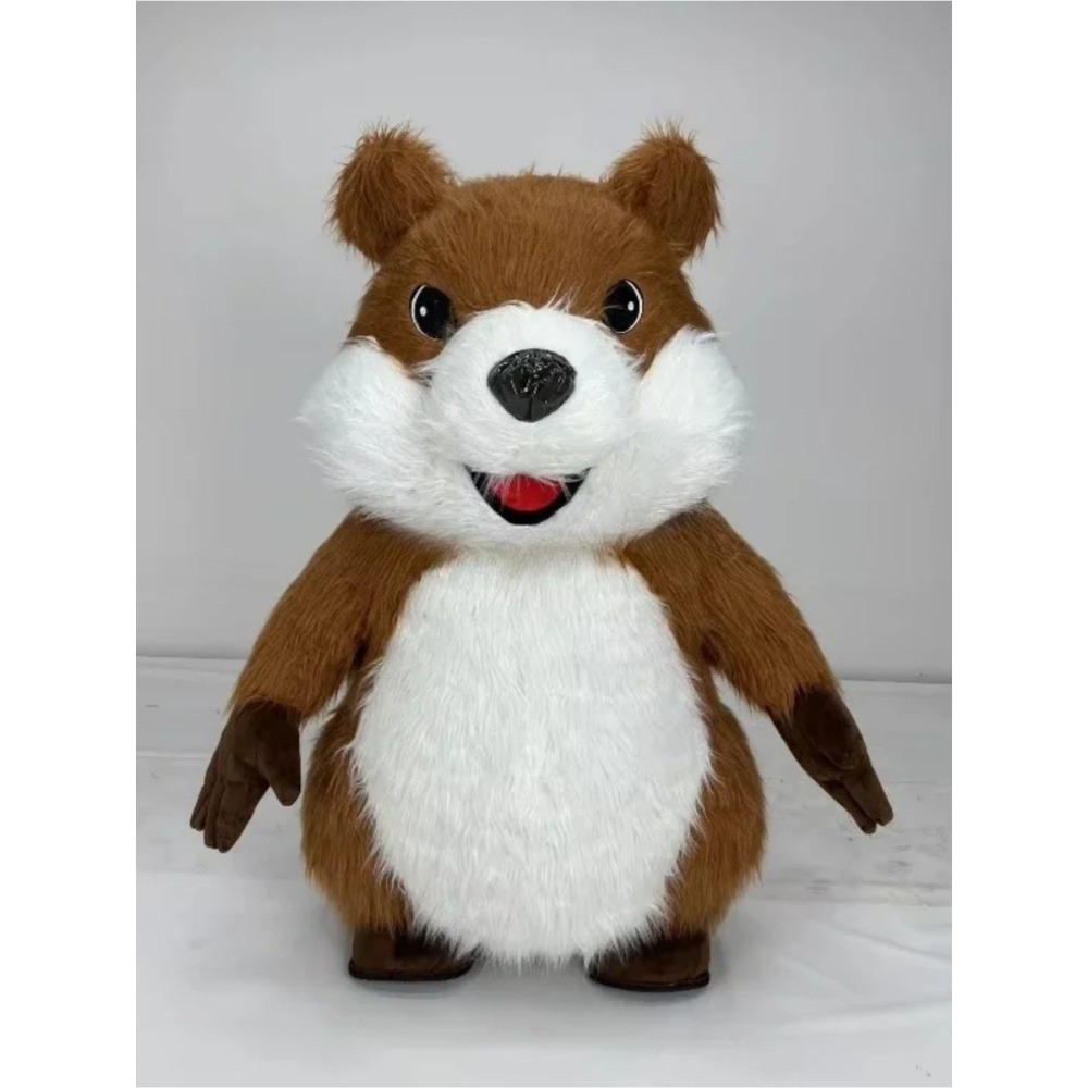 Suits - Kostum Maskot Tupai Tiup, Kostum Dewasa