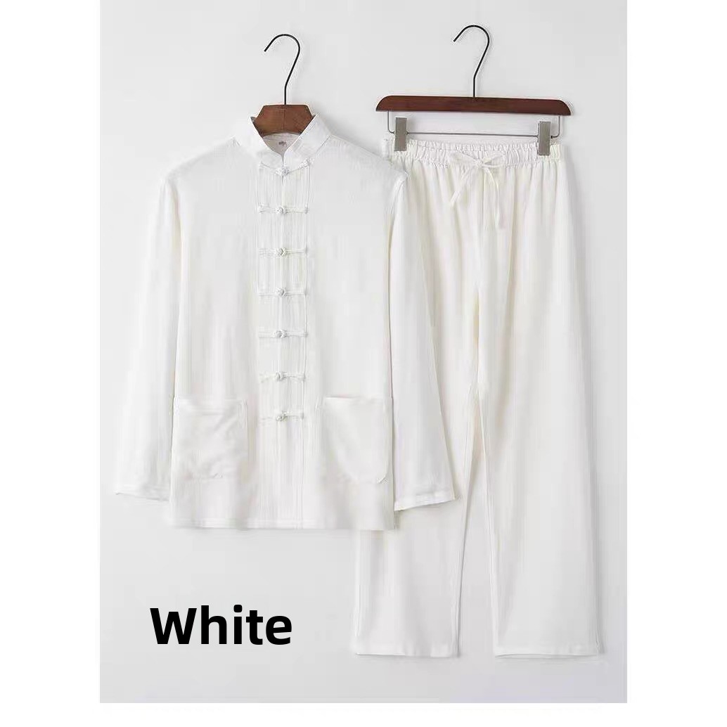 Kemeja Lengan Panjang Gaya Cin - Mens Linen Shirt Long Sleeve ulasan dan harga