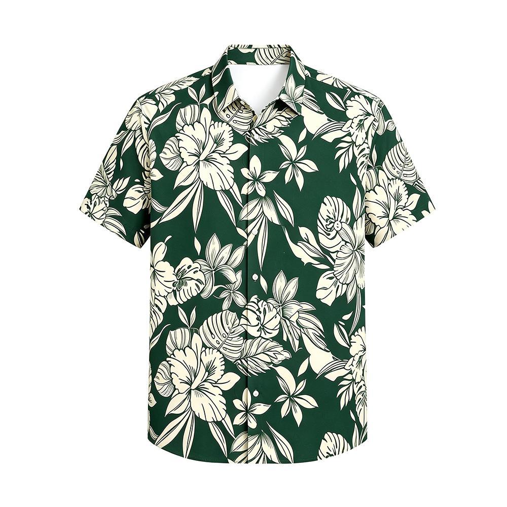 Kemeja Hawaii Motif Bunga Vint - Vintage Hawaiian Floral Shirt ulasan dan harga