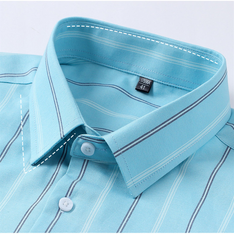 Kemeja lengan panjang untuk pr - Oxford Cotton Casual Shirt Business ulasan dan harga