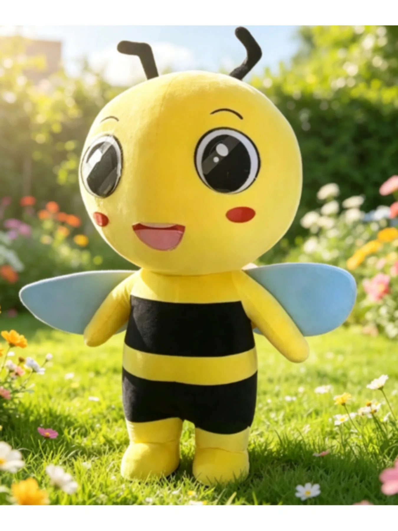 Kostum Maskot Lebah Tiup untuk - Suits ulasan dan harga