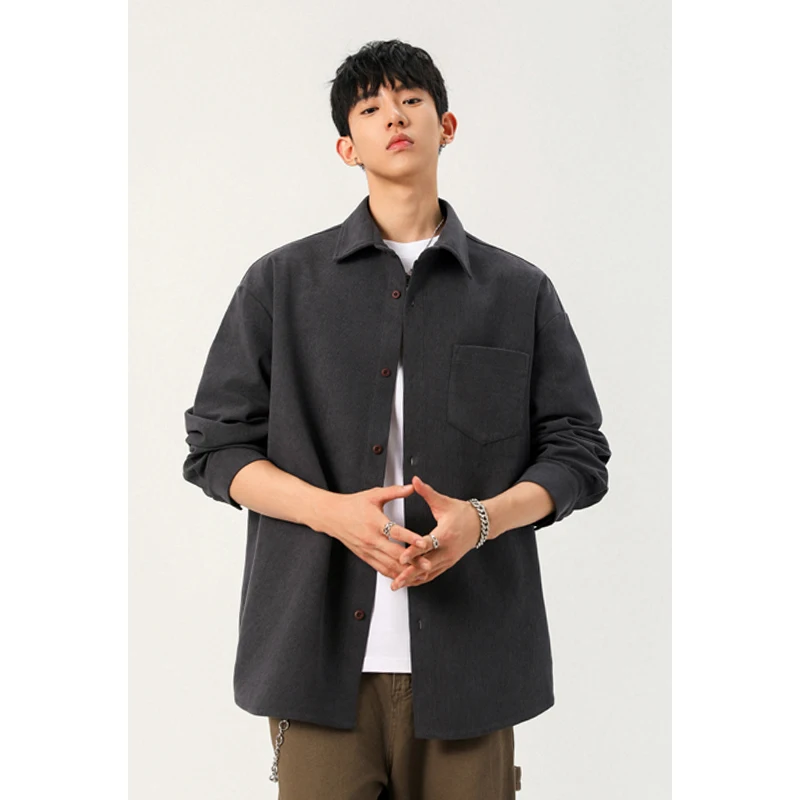 Atasan Korduroi Berkancing unt - Corduroy Button Up Shirt Men ulasan dan harga