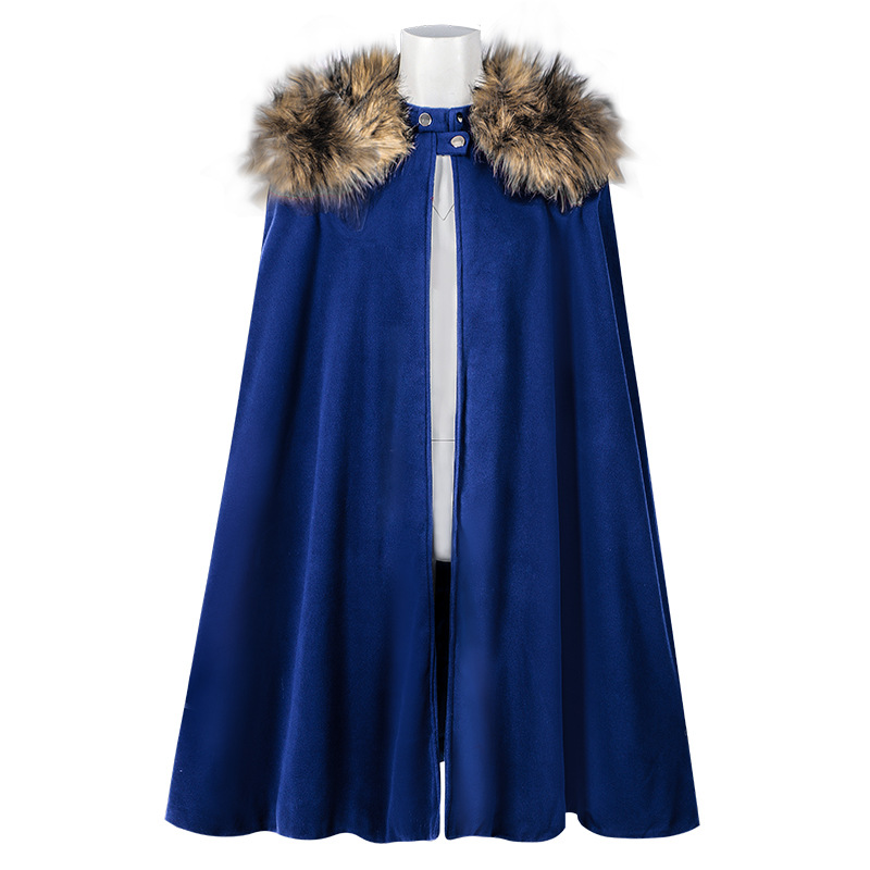 Jubah Wol Halloween, Kerah Bul - Jackets ulasan dan harga