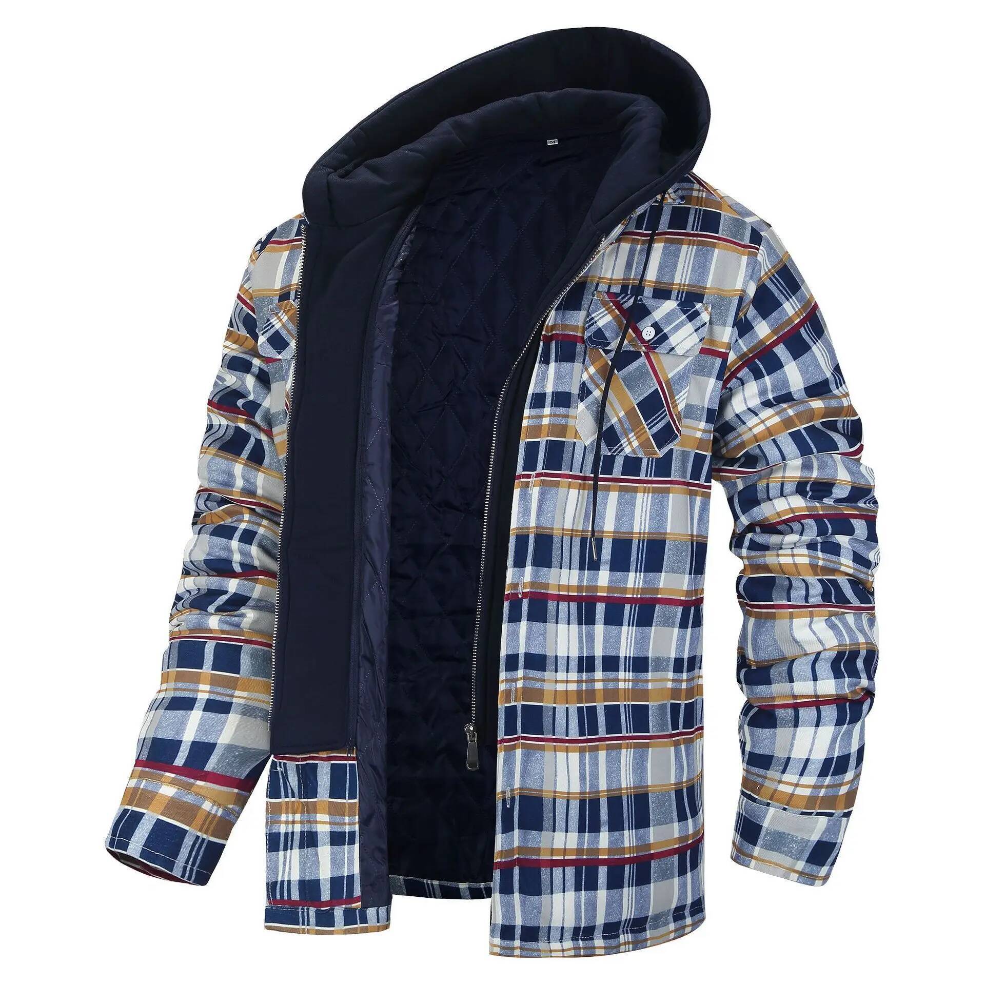 Jaket Flanel Kotak-kotak Musim - Flannel Plaid Shirt Heavy Weight ulasan dan harga
