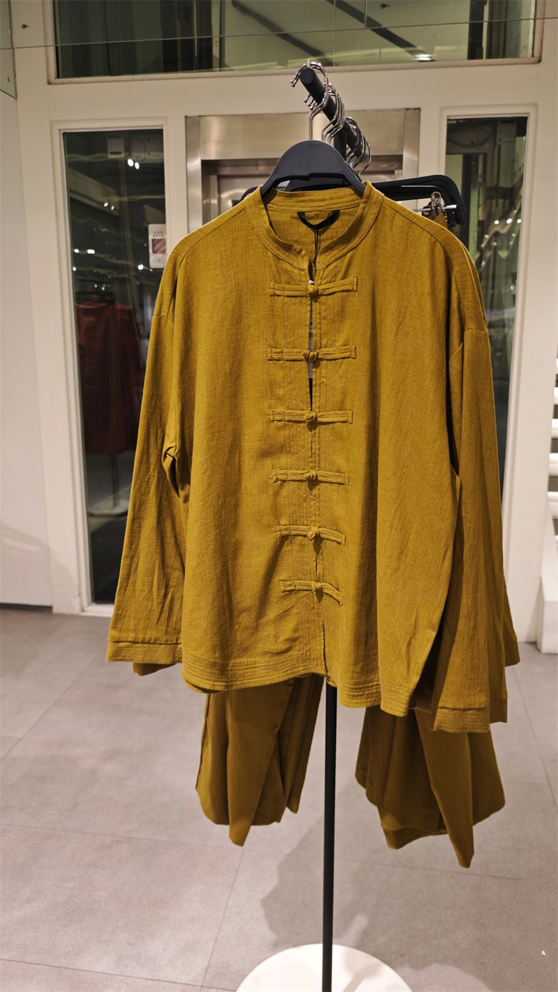 Kemeja Wanita Guobioziy 2026 A - Mens Linen Shirt Long Sleeve ulasan dan harga